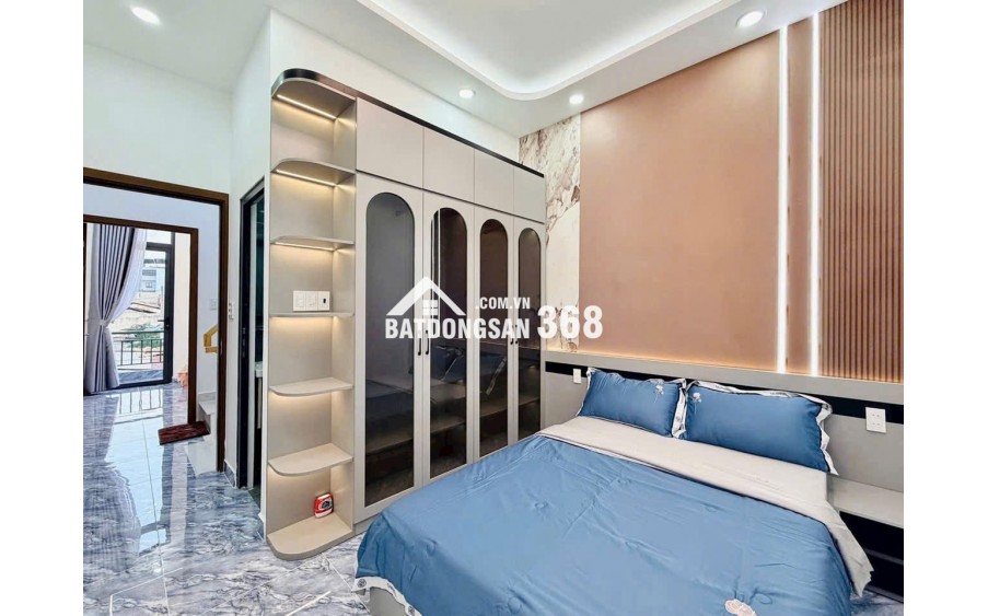 Nhà Huỳnh Tấn Phát 3 tầng, 4PN , mới xây 100% , ngang 5m, full nội thất đẹp, chỉ nhỉnh 4 tỷ, phù hợp gia đình đông thành viên