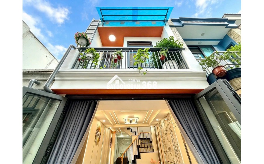 Bán nhà Huỳnh Tấn Phát ngang 4m, nhà mới xây 1T1L, trung tâm Q7, giá 2,9 tỷ