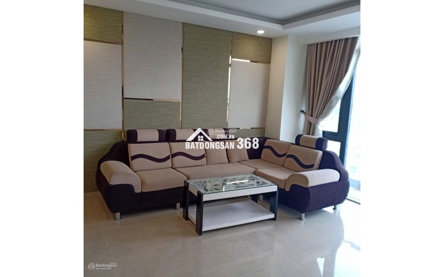 Cho thuê căn hộ Quang Nguyễn 244 Nguyễn Hữu Thọ, Đà Nẵng, DT: 75m²,2PN, 2WC phòng khách rộng rãi