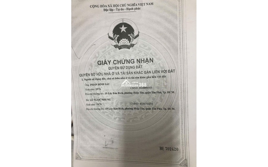 Bán nhà cũ tiện xây mới đường Chiến Lược Bình Tân