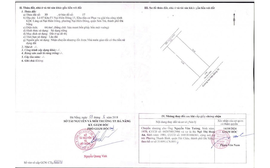 Nhà 2 PN, lửng đúc. Ngang 4.5m, nhà MT Nại Hiên Đông 15, Sơn Trà, Đà Nẵng . Giá 5 tỷ 350, chính chủ liên hệ 0905353499-0914317293