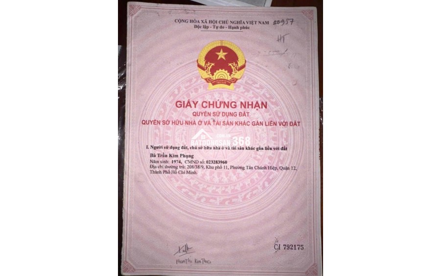 Bán nhà C4 đang kinh doanh 6 phòng tại P. Hiệp Thành Q12
