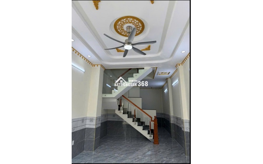 Bán nhà mới 100% 1 trệt 3 lầu tại ĐS9, P. BHH, Bình Tân