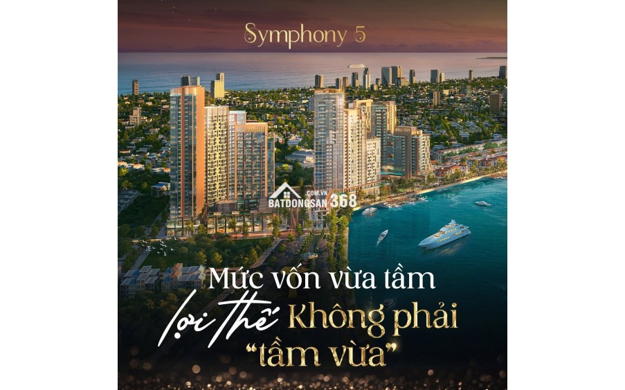 Bán nhanh căn hộ Sun Sumphony 5 với 30m2 chỉ 3 tỷ