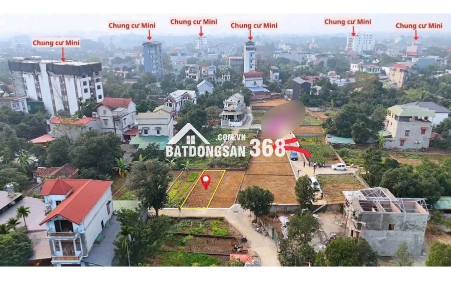 Bán gấp 103m đất full thổ cư cạnh các chung cư mini với giá giảm 30% so với thị trường.