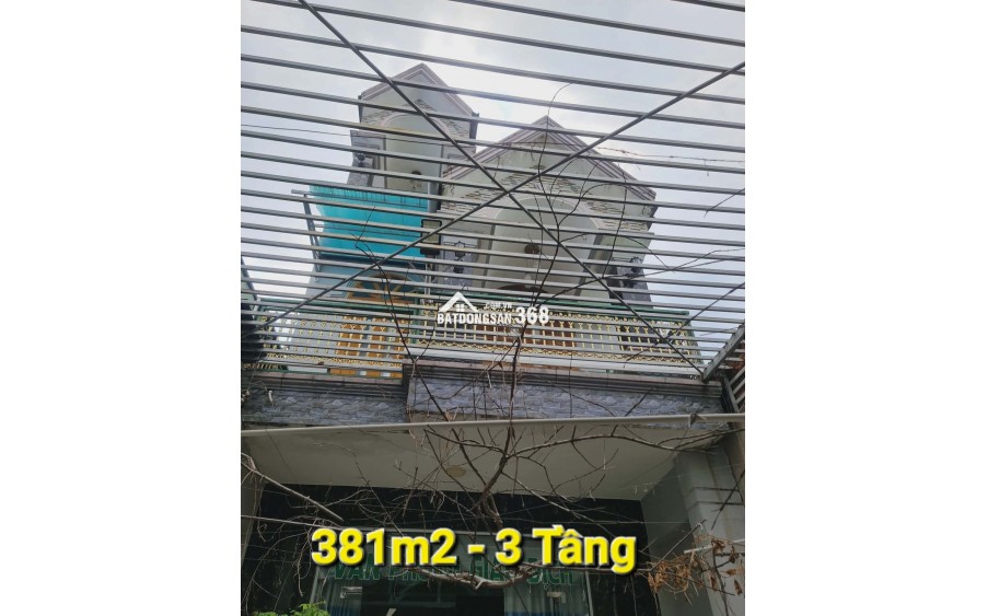 Giảm 1.2 tỷ ,Mặt Tiền Nguyễn Minh Khai , Gần Vincom 550 Dĩ An , 381m2 , 3 tầng , giá rẻ