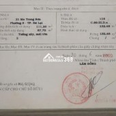 Bán đất trung tâm Đà Lạt, đường Ma Trang Sơn, P.5, lô góc 2 mặt tiền