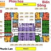 Studio F2 tầng 12A trục 20 | view đường phố Minh Mạng + sông | chỉ 1,65 tỷ