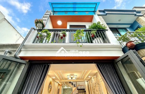 Bán nhà Huỳnh Tấn Phát ngang 4m, nhà mới xây 1T1L, trung tâm Q7, giá 2,9 tỷ