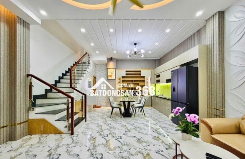 (HIẾM)Bán nhà mặt tiền 1T2L, đương Huỳnh Tấn Phát, 60m2, hẻm xe hơi né nhau, giá nhỉnh 4 tỷ