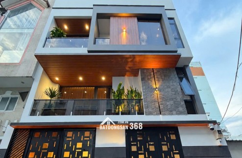Bán nhà 4T đẹp lung linh đẳng cấp, mới xây, đường Lý Phục Man, hẻm xe hơi, giá nhỉnh 13 tỷ