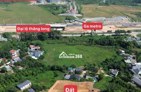 Bán gấp 150m đất cạnh ga metro, đại lộ thăng long và các trường đại học tại Hòa Lạc.